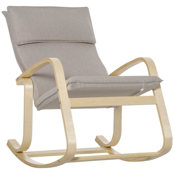 Rootz-tuoli - Koivu keinutuoli - Nykyaikainen keinutuoli - Parve 309e |  Fyndiq