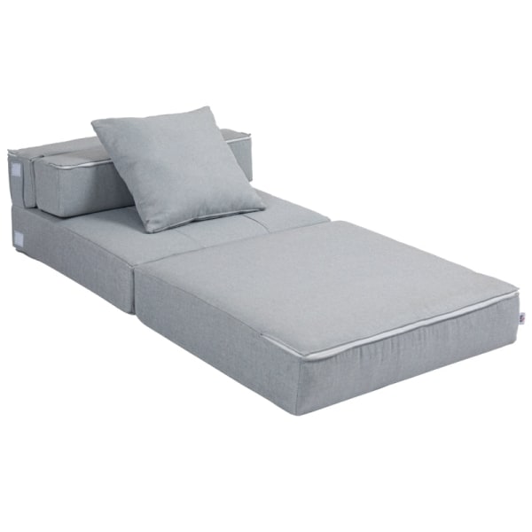 Rootz avkopplingsstol med sängfunktion - Bäddsoffa - Konvertibel stol - Ultimat komfort - Mångsidig design - Enkelt underhåll - 70L x 70W x 61H cm (So