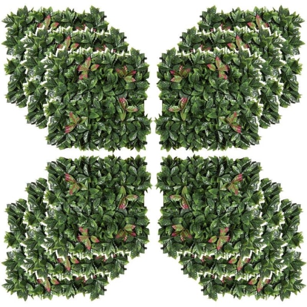 Rootz 12 delar konstgjord växt - Väggpanel - Trädgårdsstaket - B