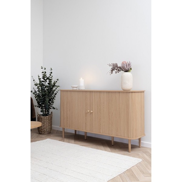 Rootz Nikko Side Board - förvaringsskåp - Buffébord - Förbättra dekor - 140x40x79 cm
