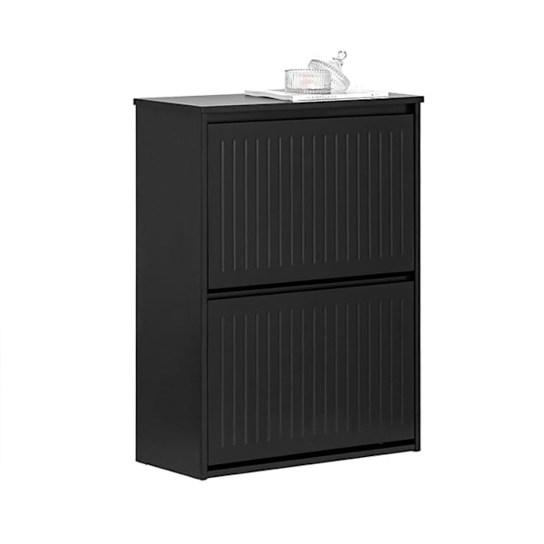 Rootz Shoe Tipper Cabinet - Skoställ - Skoorganisator - Justerbara hyllor - Mångsidig förvaring - Enkel montering - 61cm x 81cm x 26cm