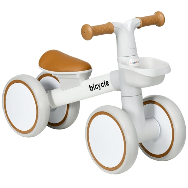 Rootz Balance Bike - Baby Walker - Småbørnscykel - Justerbar sædehøjde - Whisper Dæk - Sikkert design - Aluminiumslegering og plastik - 56 cm x 27 cm