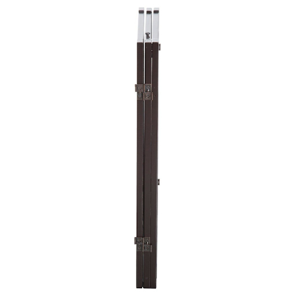 Rootz Barrier Grid Koirille - Ruskea - Suunniteltu puu - 61,02 cm x 0,59 cm x 29,92 cm
