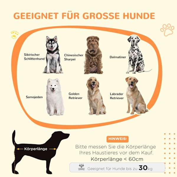 Rootz Hundekasse - Husdyrbur - Husdyr - Luftig ventilation - Staldkonstruktion - 98 cm x 58 cm x 61 cm