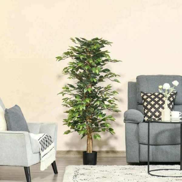 Rootz Kunstig Plante - Kunstig Ficus Design Plant - 1008 Blade -