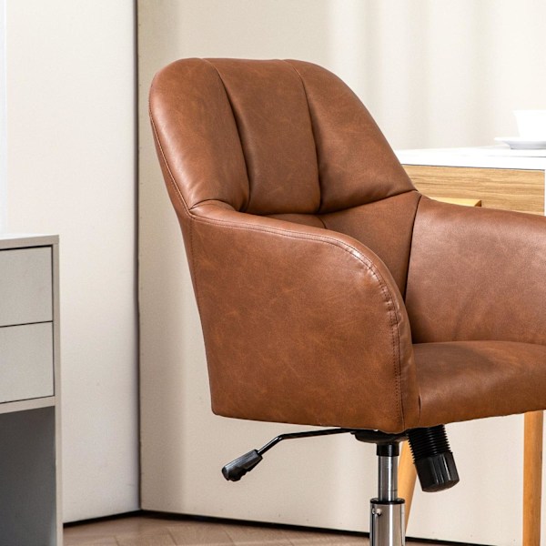 Rootz Rotatable Office Stol - Drejestol - Justerbar sæde - Høj komfort - 56 cm x 56 cm x 87-97 cm