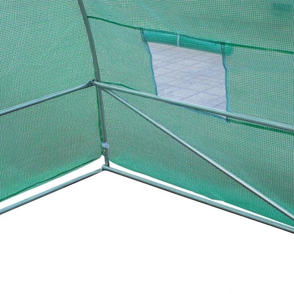 Rootz Tomato Greenhouse - Kalvokasvihuone - Kasvihuone - Tunnelikylmäkehys - Vihreä - 800 x 300 x 200 CM