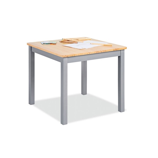 Rootz Børnebord 'Fenna' - Kids Desk - Solid fyrretræ - Holdbar og stilfuld - 57 cm x 57 cm x 51 cm