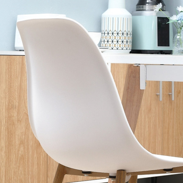 Rootz 4-delad modern matstolsset - Köksstolar - Matsalsstolar - Ergonomisk komfort - 45cm x 52cm x 85,5cm