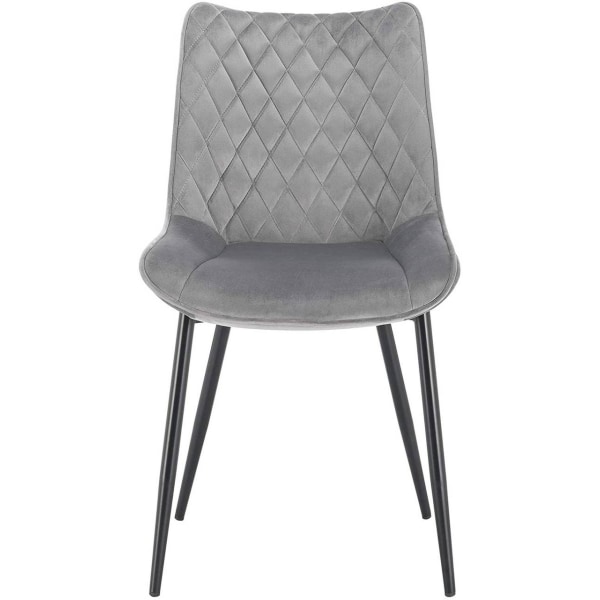 Rootz Velvet Matstolar - Eleganta stolar - Bekväma sittplatser - Slitstark, Ergonomisk, Anti-Slip - 46cm x 40,5cm x 85,5cm