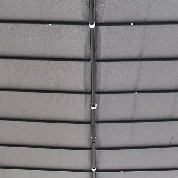 Rootz Gazebo - Pergola Gazebo - Gazebo Canopy-tält - Metall - Polyester - Grå - 297x297cm
