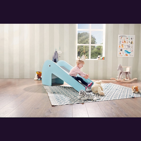 Rootz Indoor Slide 'Lotta' - Børns Slide - Kids Sliders - Tilpasset design - 155 cm x 45 cm x 68 cm