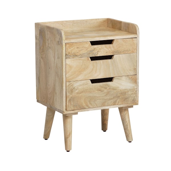 Rootz Moderne natkasser - Bedkabinetter - Træ natborde - Unikt design - 45 cm x 63 cm x 33 cm
