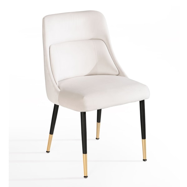 Rootz Modern Dining Chair - Køkkenstol - Fløjlspolstring - Robus