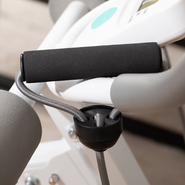Rootz 2 i 1 Sit -Up -træner - Abdominal Trainer - Fitness Equipment - LCD Monitor - Steel Frame - 117 cm x 46 cm x 70 cm