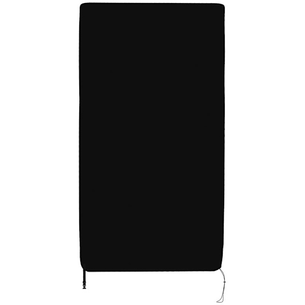 Rootz borddæksel - Bordtennis - Vandtæt - UV-bestandig - Polyethylen - Sort - 275L x 153W x 5H cm