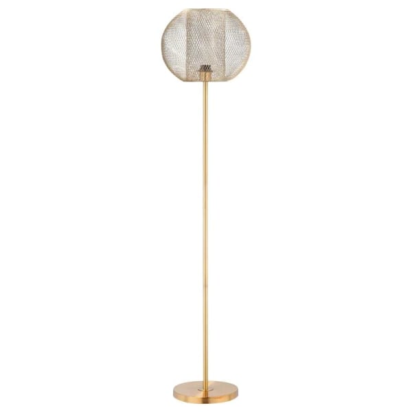 Rootz Golvlampa - Modern Golvlampa Med E27 Sockel - Vardagsrum - Sovrum - Guld - 35 cm x 35 cm x 150 cm