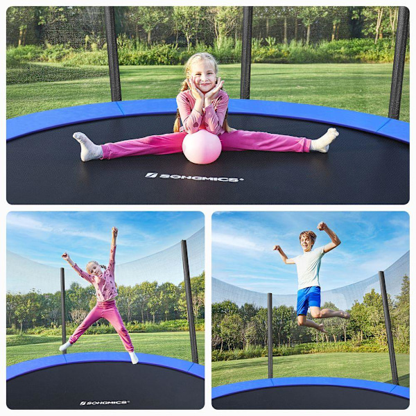 Rootz Trampolin - Udendørstrampolin - Børnetrampolin - Minitrampolin - Trampolinpark - Hoppetrampolin - Sort/grøn