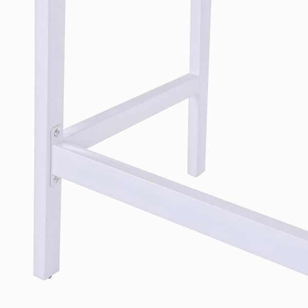 Rootz Skrivebord - Skrivebord - Computerbord - Hvid/Naturlig - 100 cm x 55 cm x 81,5 cm