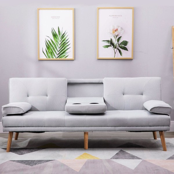 Rootz Bäddsoffa - 3-sits soffa - Mugghållare - 181 x 77 x 72 cm
