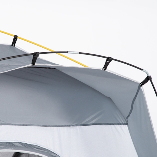 Rootz Family Camping -telt - Domo -telt - Pop -up -telt - Vandtæt og letvægt - 2,4L x 2,4W x 1,99h m - Let opsætning og godt ventileret