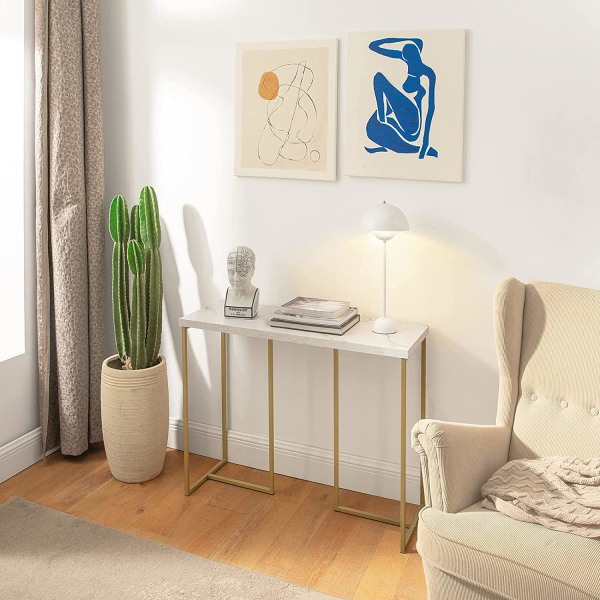 Rootz Konsolbord - Hallbord - Sidobord - Avslutsbord - Vardagsrumsbord Soffbord - B100 x D36 x H75cm