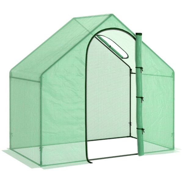 Rootz Folieväxthus - Tomatväxthus - Kallram - Hållbar konstruktion - Optimalt odlingsutrymme - Förbättrad stabilitet - 180cm x 100cm x 168cm
