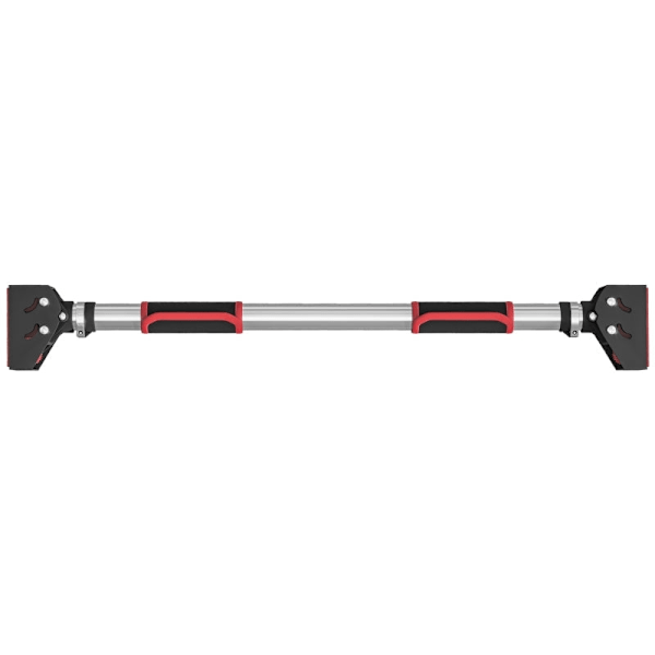 Rootz Pull Up Bar - Dörrram Gym - Chin Up Bar - Overhead Bar - Justerbar längd - Halkfria handtag - Stöder 200 kg - 75-92L x 10W x 7H cm