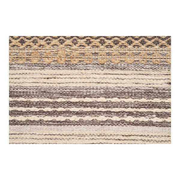 Rootz Hallway Runner - Handvävd matta - Natural/Ivory - Jute Wool Mix - Lägger till värme - 80 cm x 180 cm