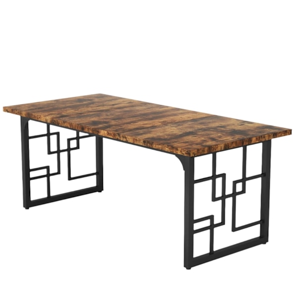 Rootz Executive Desk - Arbejdsstation - Kontorbord - Robust og rummelig - 160 cm Længde x 80 cm Bredde x 75 cm Højde - Ergonomisk design