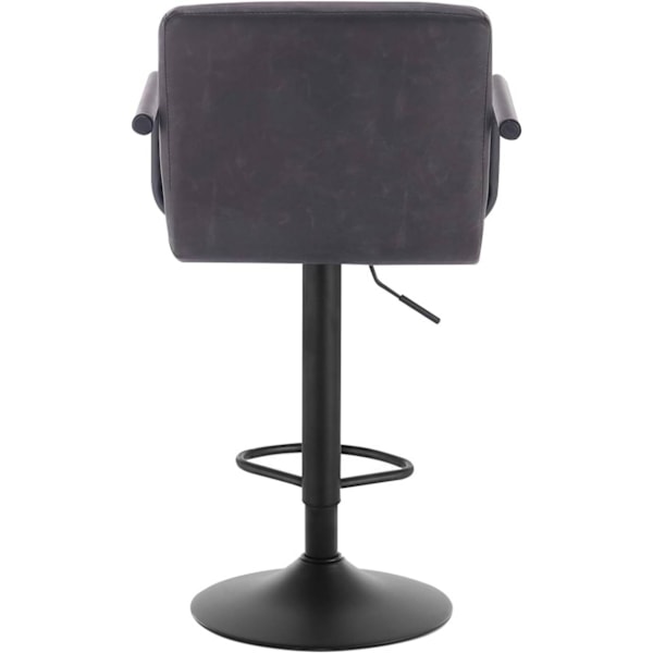 Rootz baarijakkara - Työpöytäjakkara - Säädettävä baarituoli - Kestävää keinonahkaa - Ergonominen muotoilu - Tyylikäs moderni ulkonäkö - Korkeus 90cm-