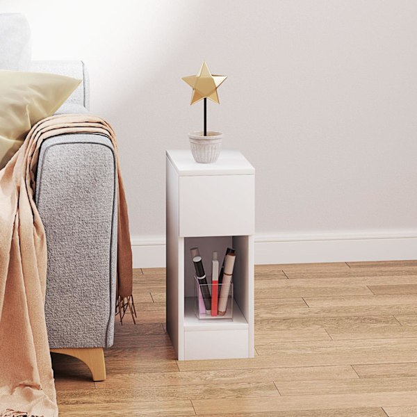 Rootz sängbord - Modernt sidobord - Nightstand - Optimal förvaring - 20 cm x 30 cm x 50 cm - Perfekt för sovrum och vardagsrum