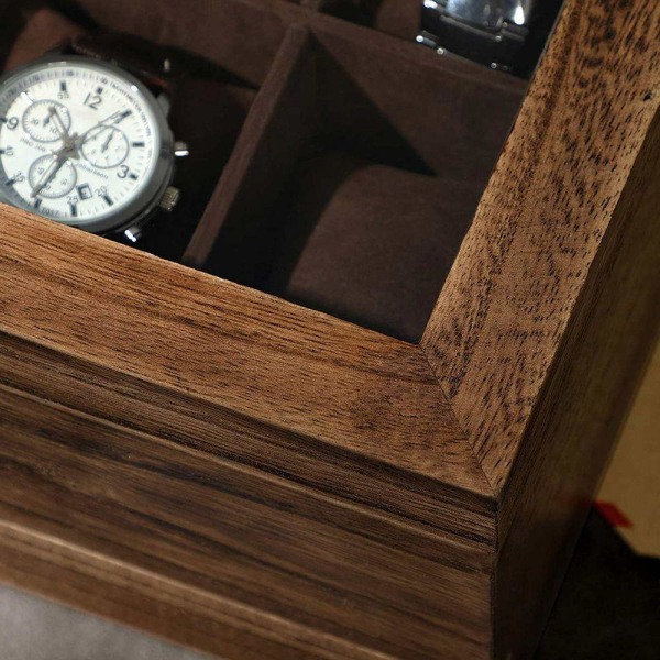 Rootz Watch Box - 8 fack Klockbox - Klockförvaringsbox - Watch O