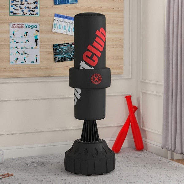 Rootz fristående boxningspåse - Boxningsträning - Träningsutrustning - Stabilitetsbas - 57cm x 57cm x 175cm