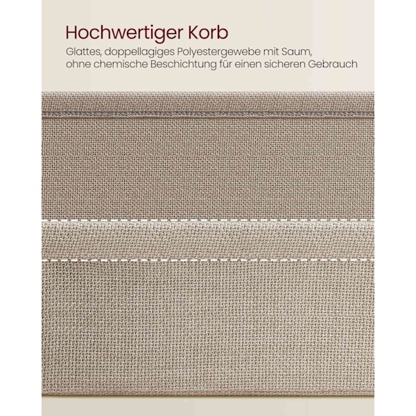 Rootz sidebord - endebord - natbord - spånplade stål polyester - 40 cm x 40 cm x 50 cm - mat hvid kamelbrun