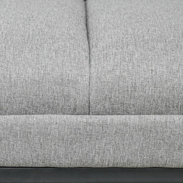 Rootz industrielt designbænk - Sengebænk - Stue - Boligmøbler - Siddeløsning - Linnedstof - Metalben - Pink + Sort - 120L x 44W x 45,5H cm