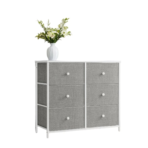 Rootz Chest of skuffe Closet - Fabric Dresser - Storage Cabinet - Letvægt - 30 x 80 x 71 cm