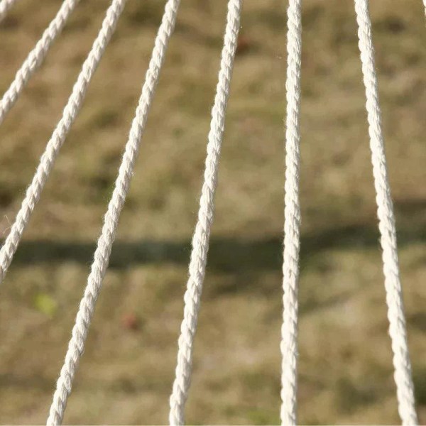 Rootz Hammock Swing Bed - Riippuva istuin - Riippuva keinusänky - Riippukeinu - Kelluva keinusänky - Värikkäät raidat - 188 x 140 cm
