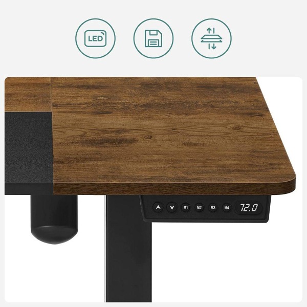 Rootz sähköpöytä - korkeussäädettävä työpöytä - sähköinen pöytät