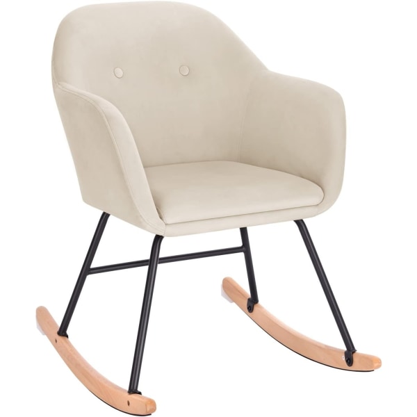 Rootz Velvet gyngestol - Glider - Lounge Chair - Ergonomisk desi