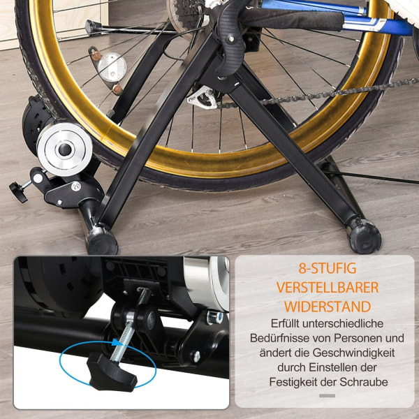 Rootz Bicycle Trainer - musta - metalli, Pp - 26,77 cm x 24,6 cm