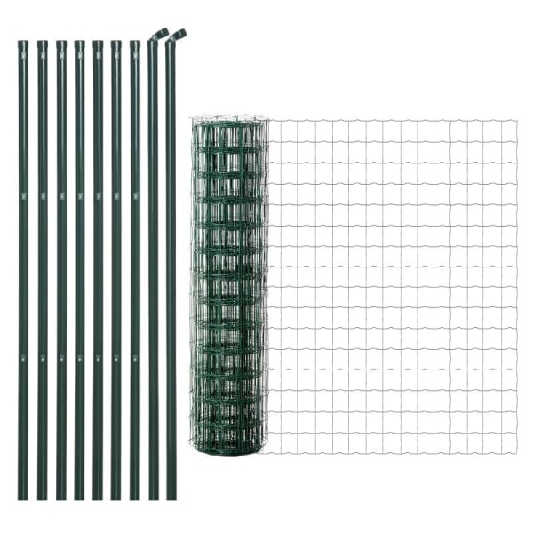 Rootz Havehegn - Fleksibelt hegn - Rullenet - Stål - 10 x 1,5 m