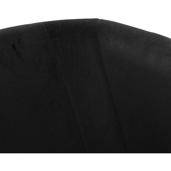 Rootz Velvet Matstolar Set med 6 - Guldmetallben - Elegant sittplats - Bekväm och hållbar - Ergonomisk design - Halkfri - Enkel montering - 43 cm x 41