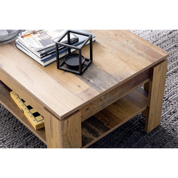 Rootz Sofabord - Sofabord - Brun og Sort - 110 x 47 x 65 cm