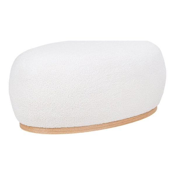 Rootz Manhattan Pouf - Ottoman - Jalatuki - Viihtyisä mukavuus - 88,5 cm x 54,5 cm x 36cm