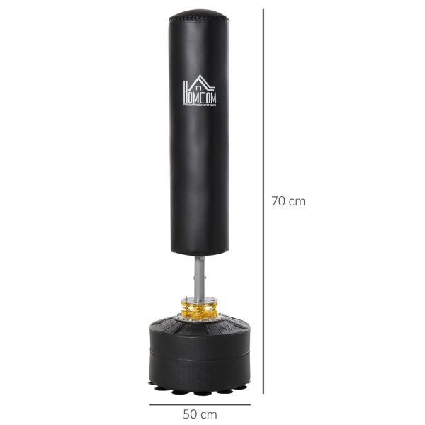 Rootz Boksesæk Base Fritstående - Sort - Stål, Pu, Hdpe - cm x cm x 66, 92 cm