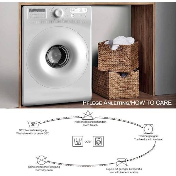 Rootz Premium -pimennysverhot - Valoa estävät verhot - Privacy-verhot - 100 % polyesteriä - lämpöeristetty - Energiatehokas - Melua vaimentava - 135cm