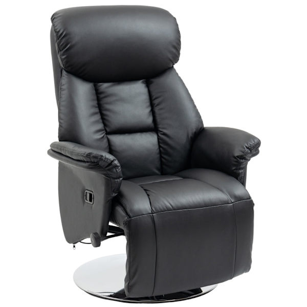 Rootz Relaxation Chair - Hvilestol - Lænestol - Ultimativ komfort - Kunstlæder - 78cm x 80cm x 109cm