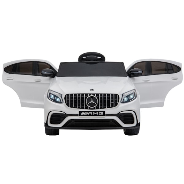 Rootz barnbil elektrisk - Vit - Pp, Metall - 45,27 cm x 27,56 cm x 21,65 cm
