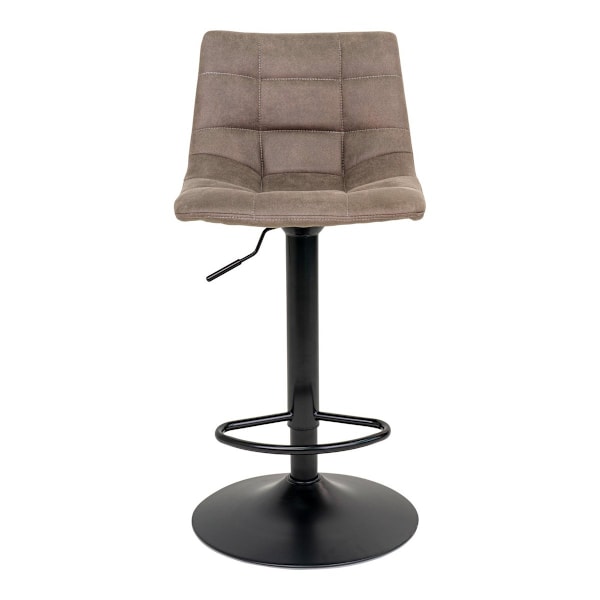 Rootz MidDelfart Bar -tuoli -asetus - Säädettävät palkkituolit - mikrokuituistuimet - mukavuus ja monipuolisuus - 43cm x 43cm x 88-108cm